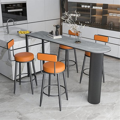 Bar Stool with Backrest 15