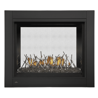 Napoleon Ascent See-Through Direct Vent Gas Fireplace w/ Glass Bed 7