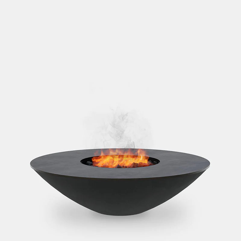 Arteflame Classic 40" Black Label - Fire Bowl With Cooktop 1