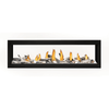 Napoleon Luxuria See Through Direct Vent Fireplace 8