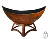 Ohio Flame Lunar Artisan Fire Bowl Hollow Base