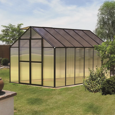Mont Hobby 8' W x 12' D Greenhouse 1