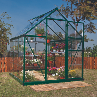 Palram - Canopia Hybrid 6' x 6' Greenhouse 4