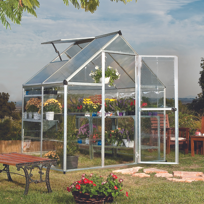 Palram - Canopia Hybrid 6' x 4' Greenhouse 6
