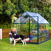 Palram - Canopia Hybrid 6' x 8' Greenhouse 5