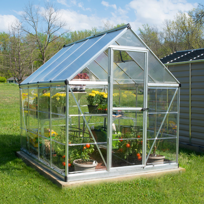 Palram - Canopia Hybrid 6' x 8' Greenhouse 12