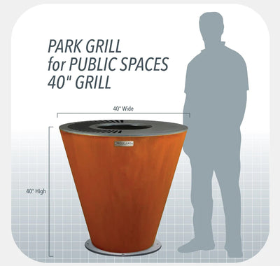 Arteflame Park Grills For Public Spaces & High Traffic 4