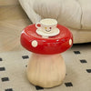 Red Mushroom Accent Stool 7