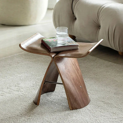 Nordic Butterfly Chair Table Stool