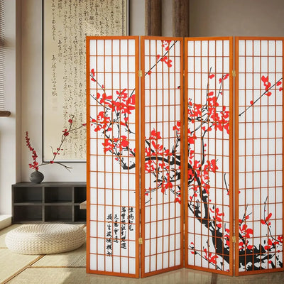 Shoji Folding Portable Room Divider 8