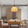 Modern Bamboo Rattan Chandelier 6