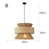 Pendant Woven Rattan Ceiling Chandelier 10