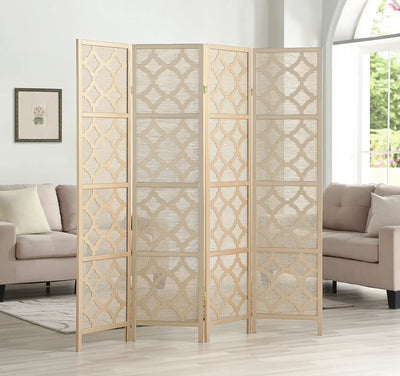 Diamond Design 4 Panel Room Divider 6