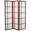 3 Panel Rosewood Shoji Room Divider 1