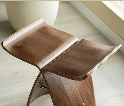 Nordic Butterfly Chair Table Stool