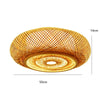 Bamboo Wicker Chandelier Ceiling Light 10