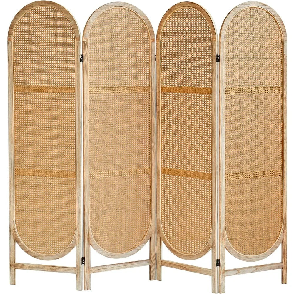 Hand Woven Rattan Room Divider 1