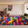 Nordic Abstract Living Room Carpet Rug 6