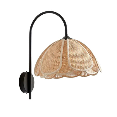 Rattan Hanging Wall Lamp 6