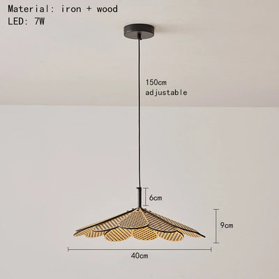 Petal Shape Bedroom Hanging Lamp 8