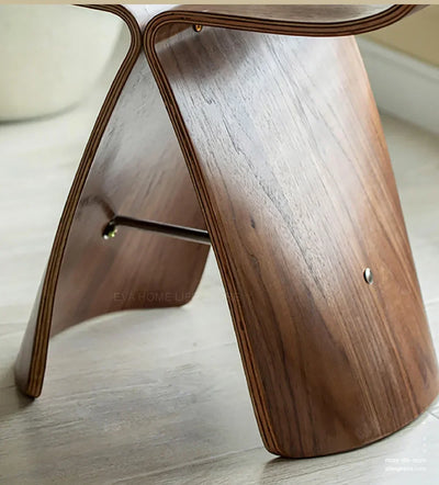 Nordic Butterfly Chair Table Stool