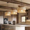 Pendant Woven Rattan Ceiling Chandelier 3