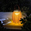 Rattan Courtyard LED Floor Light 1