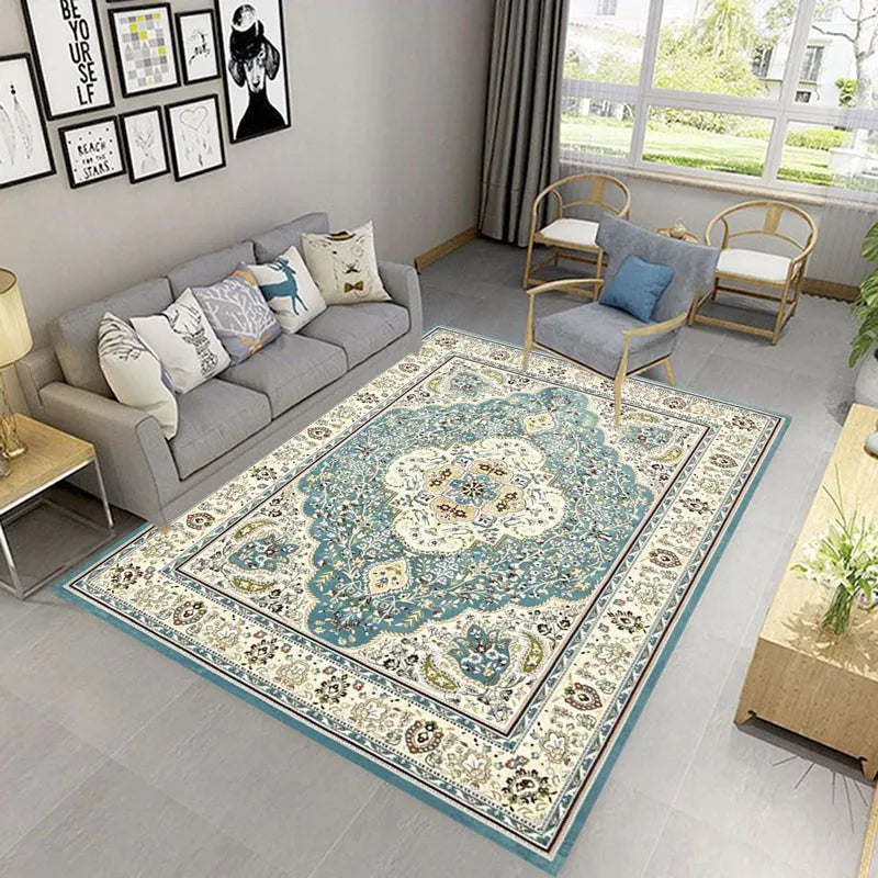 Living Room Bohemian Carpet Rug 1