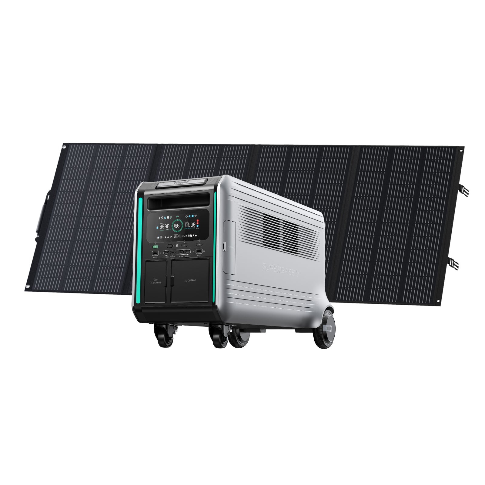 Zendure SuperBase V6400 Powerstation + 400W Solar Panel