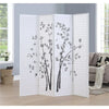 White Bamboo Room Divider 2