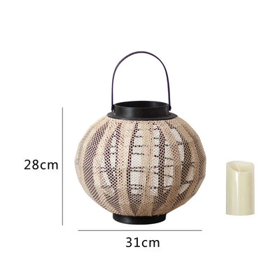 Rattan Handwoven Floor Lamp 9