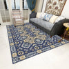 Living Room Blue Persian Carpet Rug 6