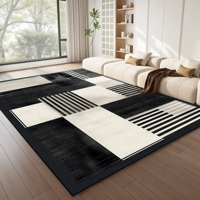 Modern Minimalist Living Room Rug Carpet 4