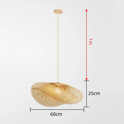 Modern Pendant Rattan Hanging Lamp 9