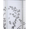 White Bamboo Room Divider 4