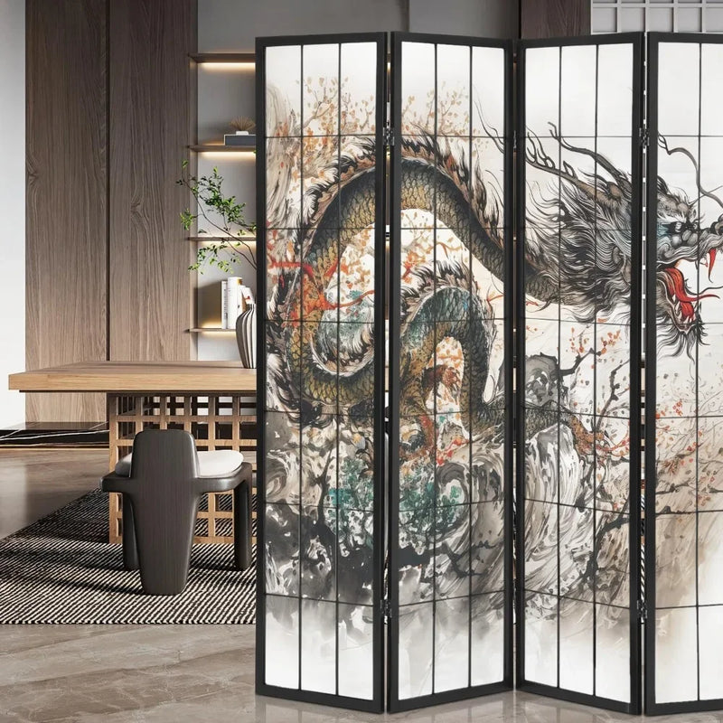 Portable Folding Shoji Room Divider 1