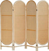 Hand Woven Rattan Room Divider 8