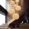 Modern Bamboo Rattan Chandelier 5