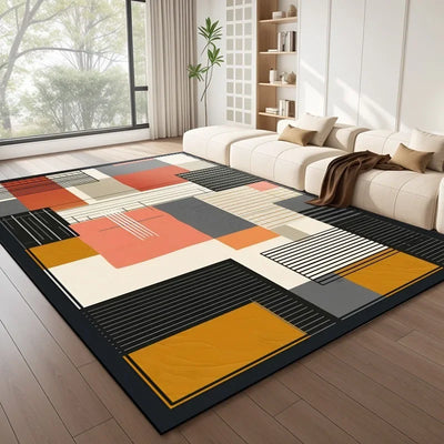 Modern Minimalist Living Room Rug Carpet 5