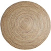 Round Jute Carpet Braided Rug 8