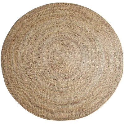 Round Jute Carpet Braided Rug 8