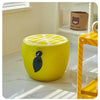 Lemon Shape Accent Stool 7