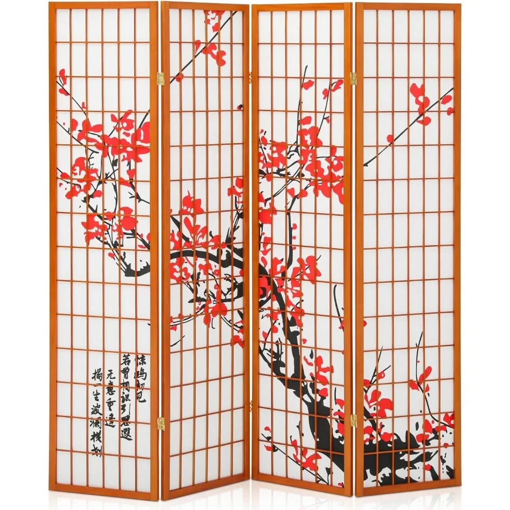 Shoji Folding Portable Room Divider 1