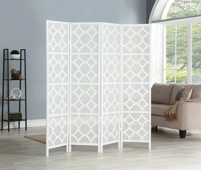 Diamond Design 4 Panel Room Divider 5