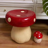 Red Mushroom Accent Stool 11