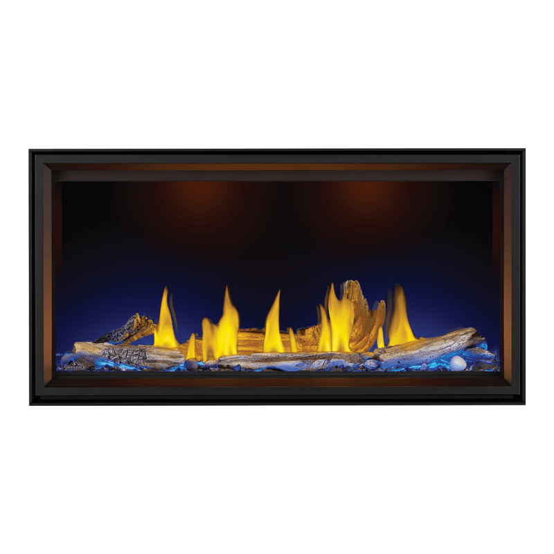 Napoleon Tall Linear Vector Direct Vent Gas Fireplace 1