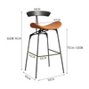 Designer Wishbone Bar Stool 5