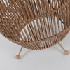 Vintage Wicker Rattan Floor Lamp 9