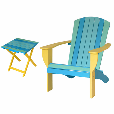 Adirondack Extra Wide Chair - Tropical Beach