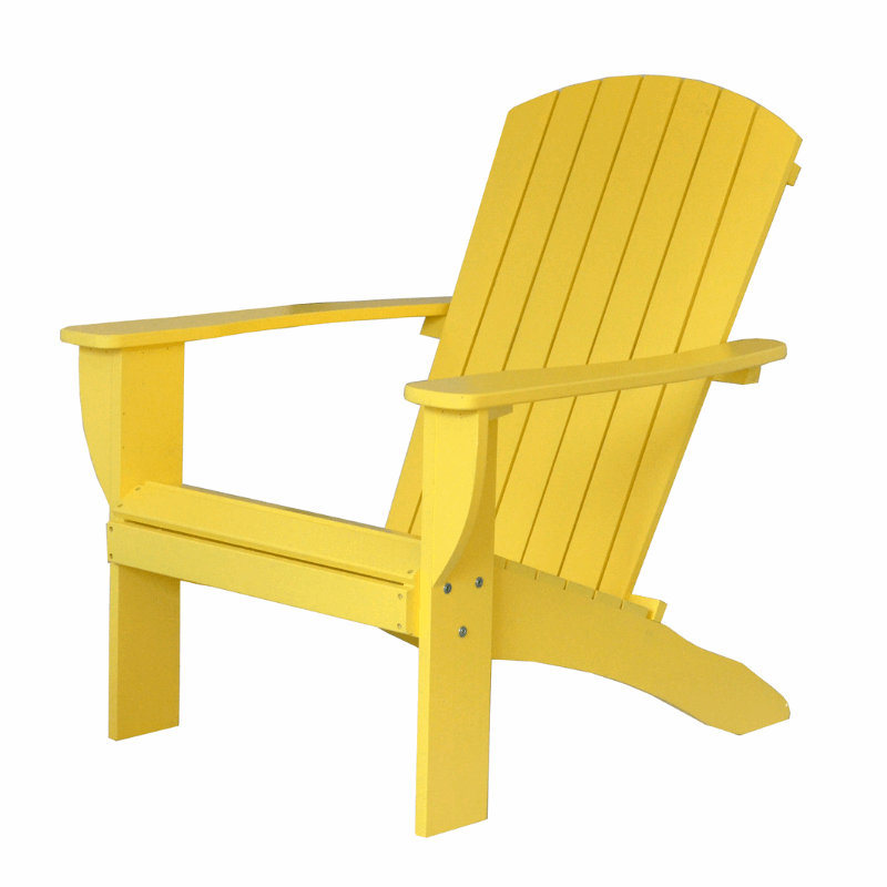Adirondack Extra Wide Chair - Yellow 1